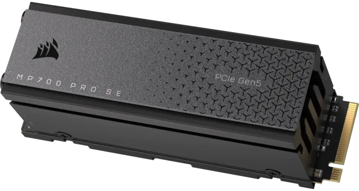 Corsair Force Series MP700 PRO SE 4TB, M.2 2280 / M-Key / PCIe 5.0 x4, Kühlkörper