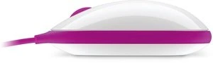 Microsoft Express Mouse pink/weiß, USB