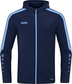 Jako Power Trainingsjacke sea blue/sky blue (Damen)