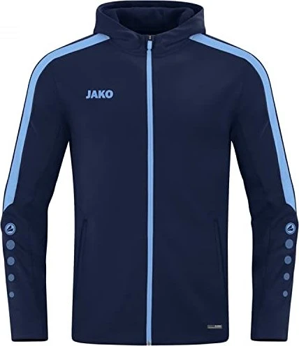 Jako Power Trainingsjacke sea blue/sky blue (Junior)