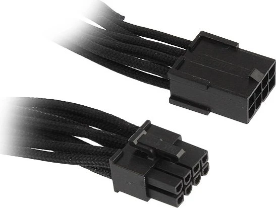 BitFenix Alchemy 8-Pin PCIe Verlängerung 45cm, sleeved schwarz