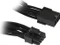 BitFenix Alchemy 8-Pin PCIe Verlängerung 45cm, sleeved schwarz Vorschaubild