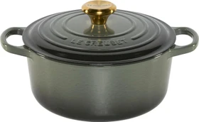 Le Creuset Signature Gusseisen Bräter rund 24cm 4.2l thyme