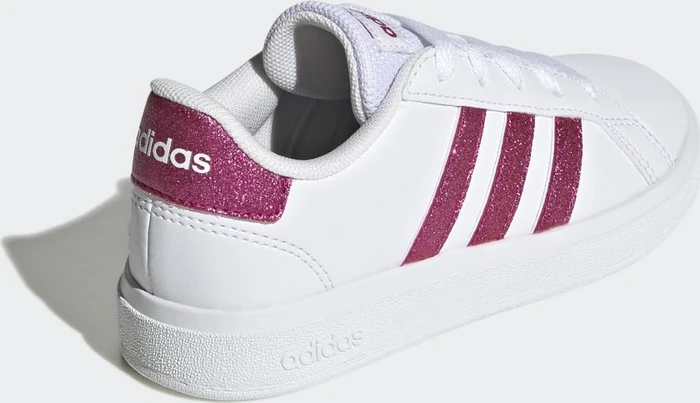 adidas Grand Court Lifestyle Tennis Lace-Up cloud white/team real magenta (Junior)