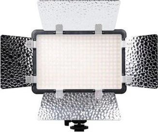 GODOX LED308Y II Videoleuchte 3300K mit Abschirmklappen