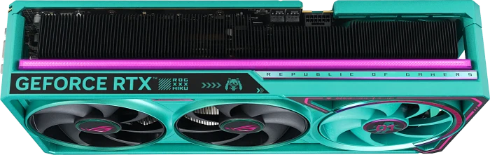 ASUS ROG Astral GeForce RTX 5080 Hatsune Miku Edition, ROG-ASTRAL-RTX5080-O16G-HATSUNE-MIKU-EDITION, 16GB GDDR7, 2x HDMI, 3x DP