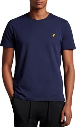Lyle & Scott Plain T-Shirt kurzarm navy (Herren)