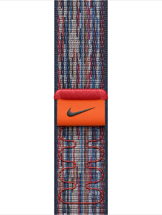 Apple Nike Sport Loop für Apple Watch 42mm blau/rot