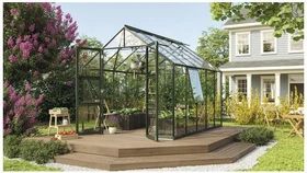 Vitavia Olymp 8300 ESG 3mm Gewächshaus smaragd