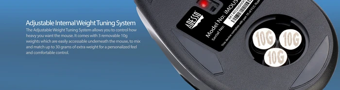 Adesso iMouse E7 Vertical Ergonomic Programmable Mouse schwarz, Linkshänder, USB