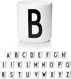 Design Letters Persönlicher Porzellanbecher A-Z Buchstabe B 250ml
