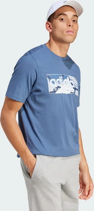 adidas Camo Linear Graphic T-Shirt kurzarm preloved ink (Herren)