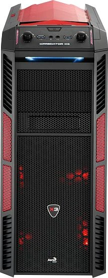 AeroCool XPredator X3 Devil Red Edition, Acrylfenster