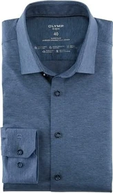 OLYMP No. Six 24/Seven Urban Kent Hemd langarm rauchblau (Herren)