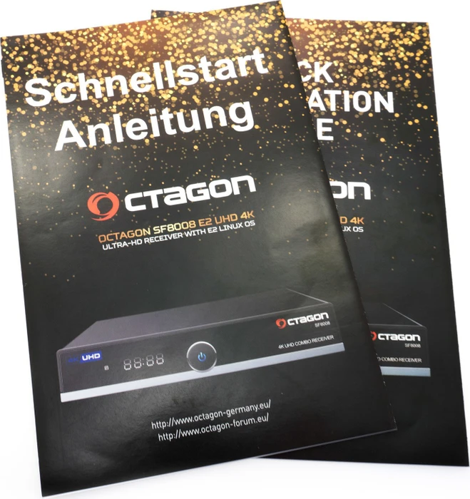 Octagon SF8008 4K UHD E2 Combo