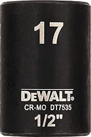 DeWalt DT7535 Außensechskant Steckschlüssel 1/2", 17x38mm