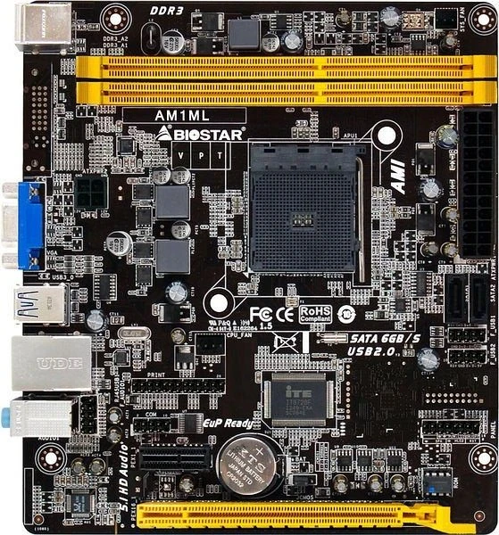 Biostar AM1ML (AMD AM1)