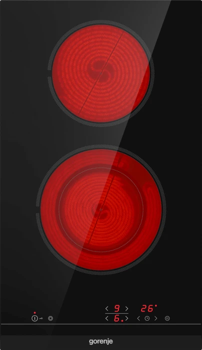 Gorenje ECT322BCSC Glaskeramik-Kochfeld Domino autark