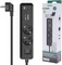 Hama Steckdosenleiste mit Schalter, 2-fach, 1x USB-A/2x USB-C 65W USB-PD, 1.4m, schwarz/grau Vorschaubild