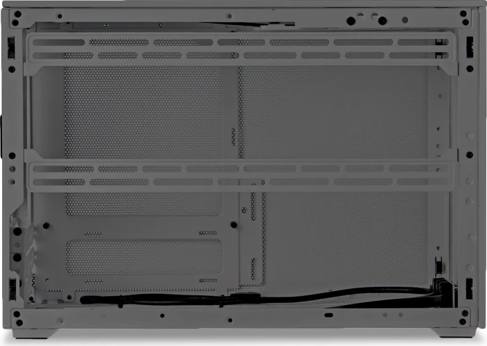 SSUPD Meshroom D, grau, Variant A, 1x USB-C 3.1, 2x USB-A 3.0, Mini-ITX