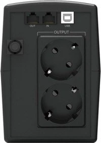 Conceptronic ZEUS01ES USV, 650VA, USV Schuko, Schuko, USB