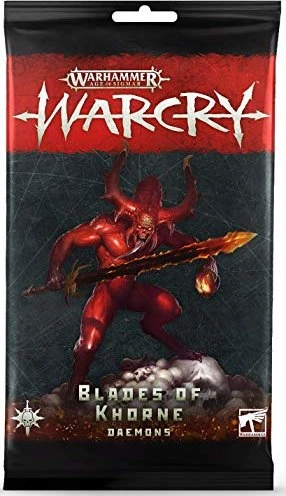 Games Workshop Warhammer Age of Sigmar Warcry - Karten der Daemons der Blades of Khorne