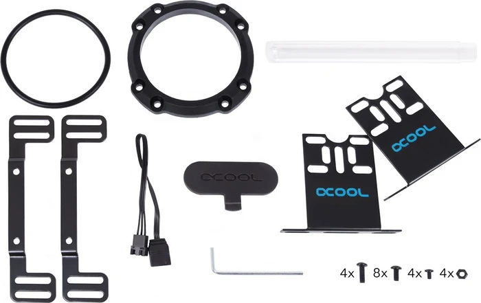 Alphacool Eisbecher Aurora D5 250mm Acetal/Glas