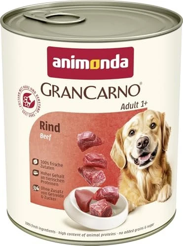 animonda GranCarno Dose Fleisch pur Adult Rindfleisch, 4.80kg (6x 800g)