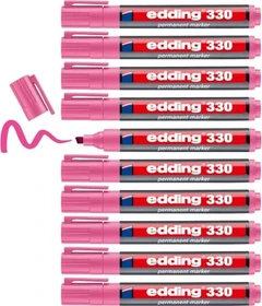 edding 330 Permanentmarker rosa, 10er-Pack