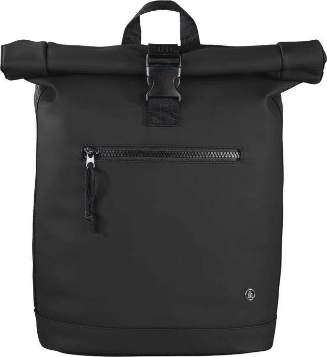 Hama Merida Roll-Top Notebook-Rucksack 15.6" schwarz