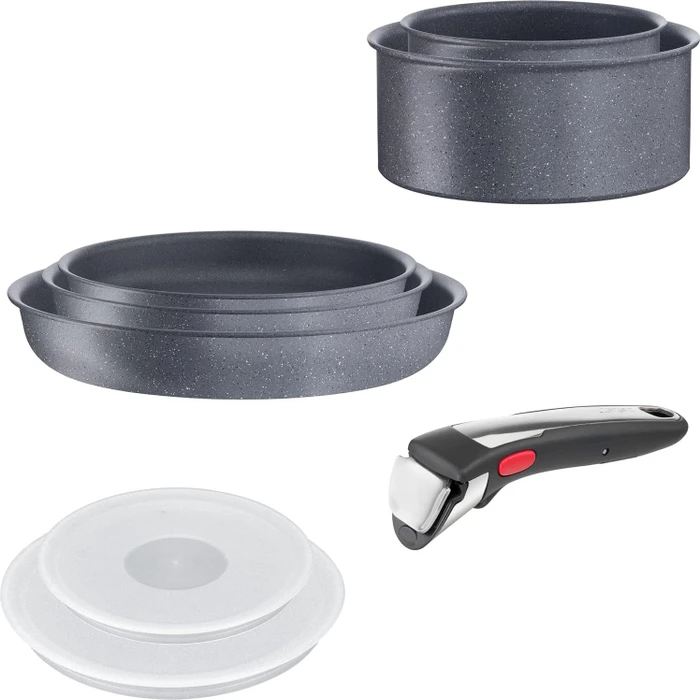 Tefal L7669802 Ingenio Natural On Kochgeschirr-Set, 8-tlg.