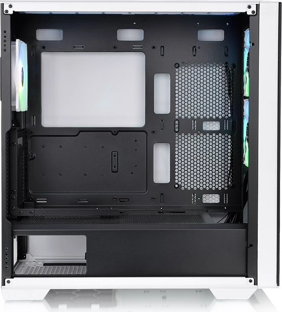 Thermaltake Divider 370 TG ARGB Snow Edition, weiß, Glasfenster