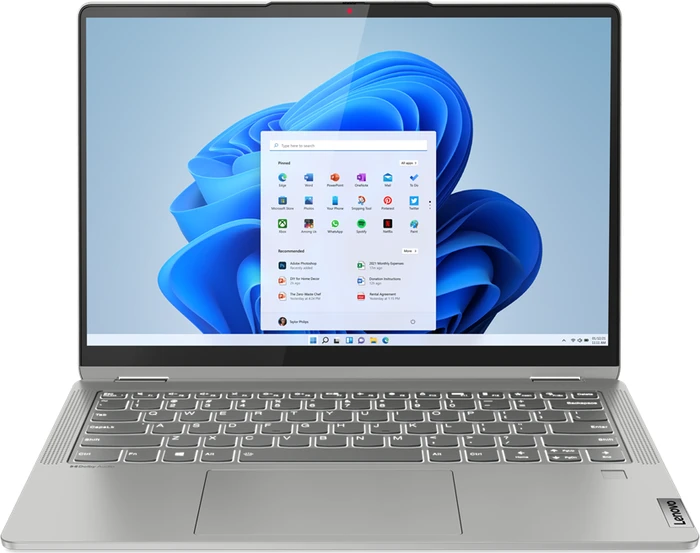 Lenovo IdeaPad Flex 5 14ALC7, Cloud Grey, Ryzen 5 5500U, 8GB RAM, 256GB SSD, DE