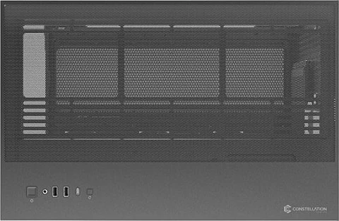 Antec Constellation C8 Black, Glasfenster