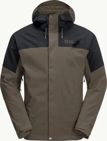Jack Wolfskin Kammweg 2l Funktionsjacke cold coffee (Herren)