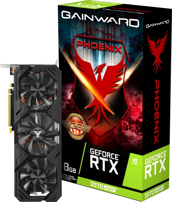 Gainward GeForce RTX 2070 SUPER Phoenix GS, 8GB GDDR6, HDMI, 3x DP