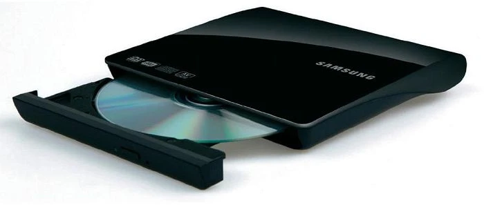 Samsung SE-208AB, SlimLine schwarz, USB 2.0