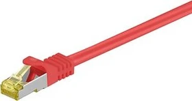 goobay Patchkabel, Cat7/Cat6a, S/FTP, RJ-45/RJ-45, 3m, rot