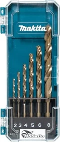 Makita HSS-Co Metallbohrer-Sortiment, 6-tlg.