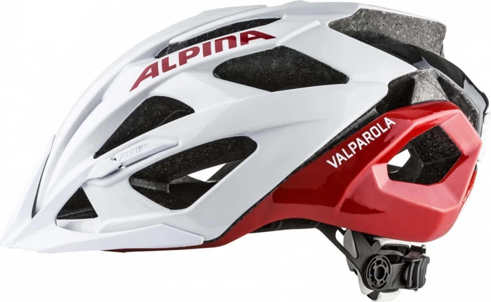 Alpina Valparola Helm weiß/rot