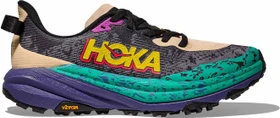 Hoka Speedgoat 6 oatmeal/mountain iris (Damen)
