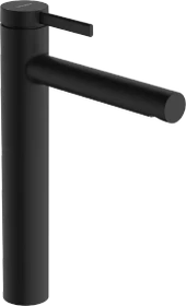 Hansgrohe Zesis S Einhebel-Waschtischarmatur 230 CoolStart für Aufsatzwaschtische mit Zugstangen-Ablaufgarnitur mattschwarz
