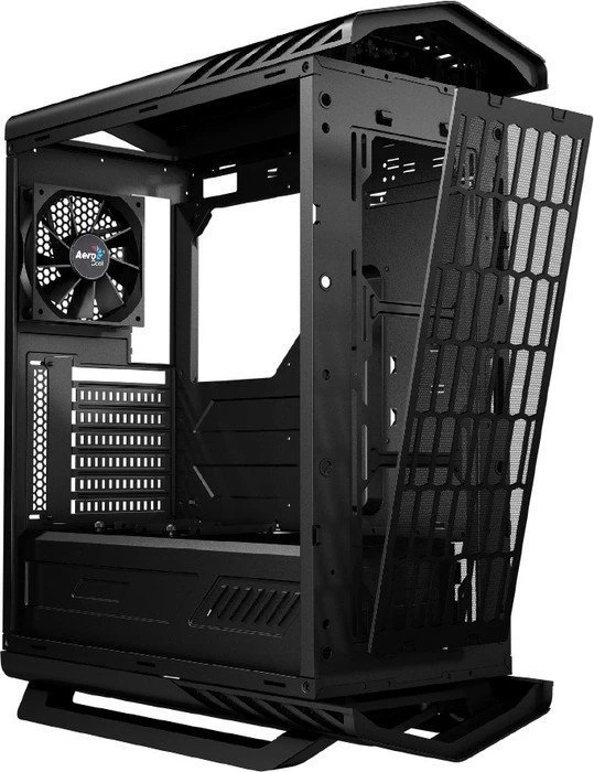 AeroCool Project7 P7-C1 Tempered Glass Edition schwarz, Glasfenster