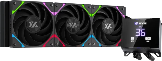 XYZ Hydrotemp AIO 360, schwarz
