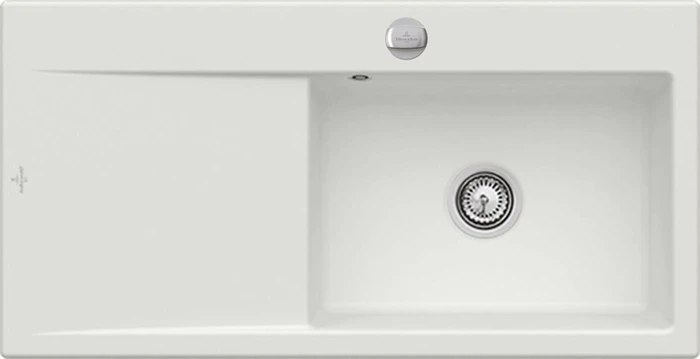 Villeroy & Boch Subway Style 60 Einbau Becken rechts mit Ablauffernbedienung steam