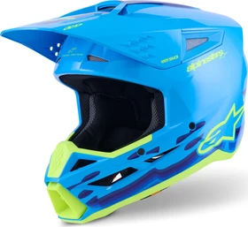 Alpinestars S-M3 Force OCD blau/gelb