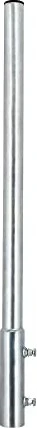 PremiumX Mastverlängerung 100cm Ø 48mm