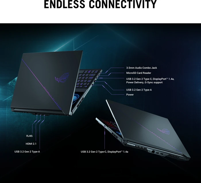 ASUS ROG Zephyrus Duo 16 GX650RM-LO032W, Ryzen 9 6980HX, 16GB RAM, 1TB SSD, GeForce RTX 3060, DE