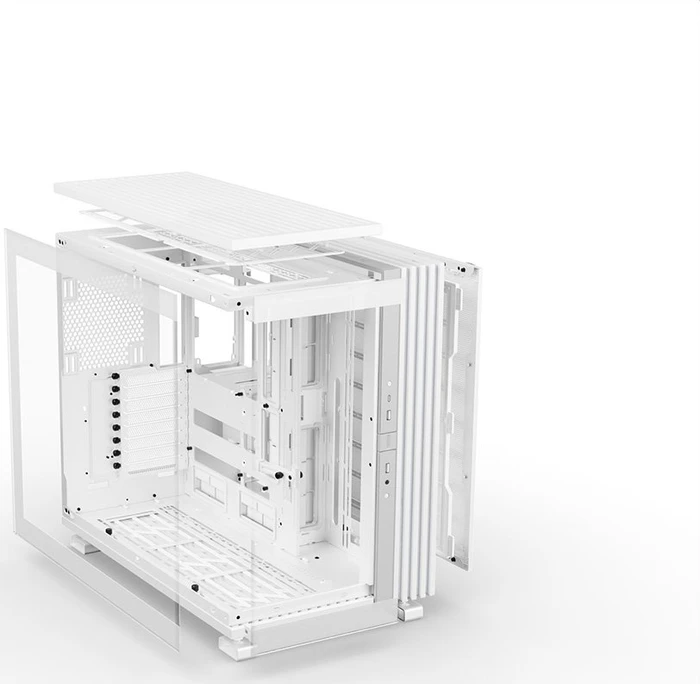 be quiet! Light Base 900 DX White, weiß, Glasfenster