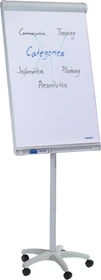 Franken Flipchart Pro Mobil, grau, 67x95cm